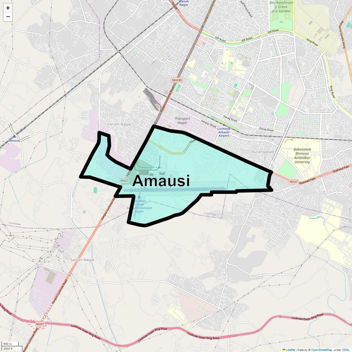 Society Delivery in Amausi, Lucknow — locality view 4