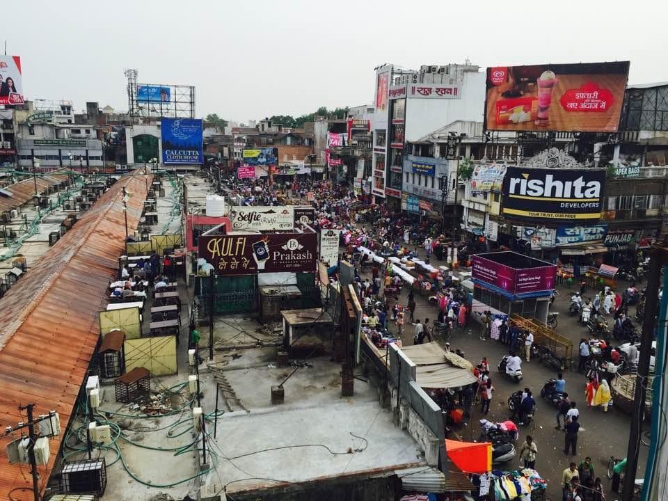 Aminabad, Lucknow — Difwa water jar delivery area