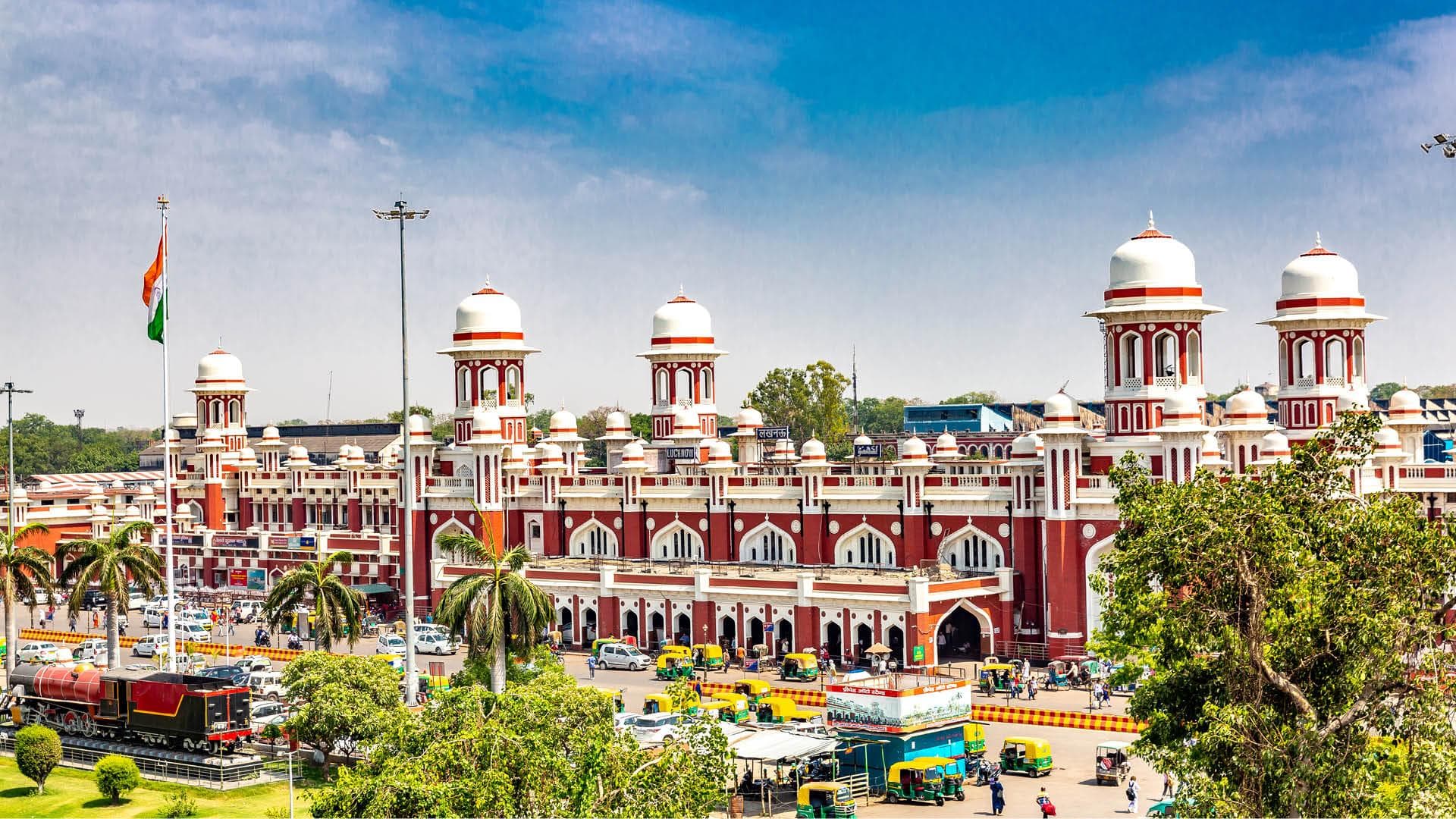 Charbagh, Lucknow — Difwa water jar delivery area