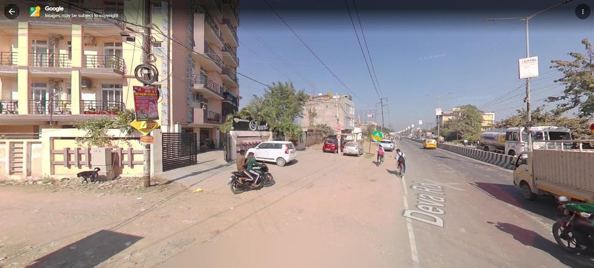 Deva Road, Lucknow — Difwa water jar delivery area
