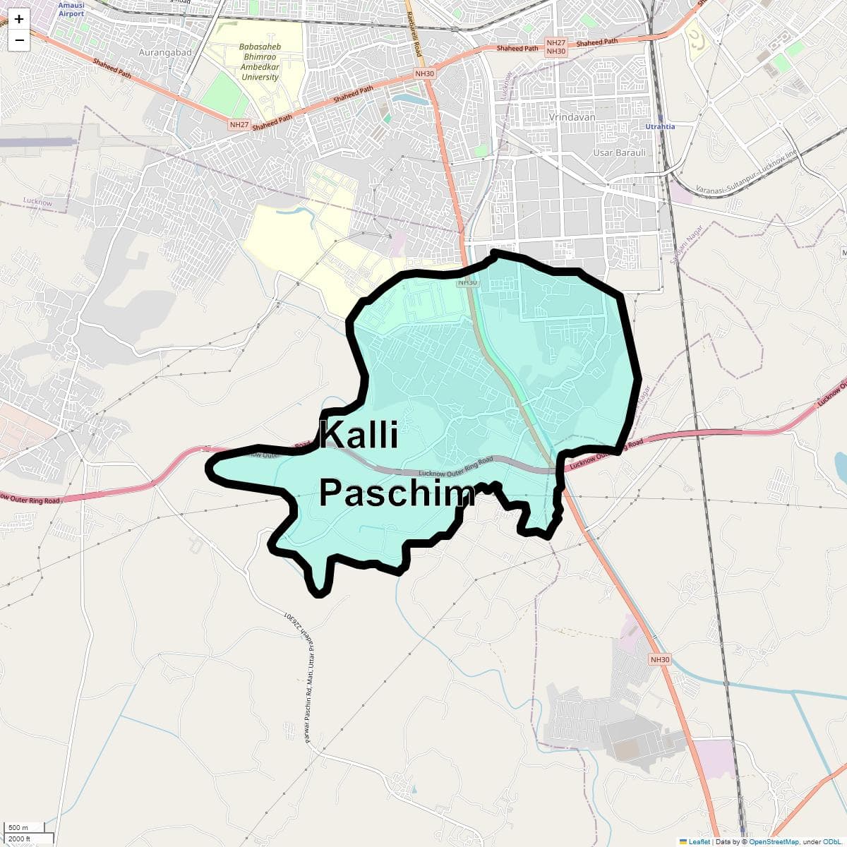 Home Water Delivery in Kalli Pashchim, Lucknow — locality view 1