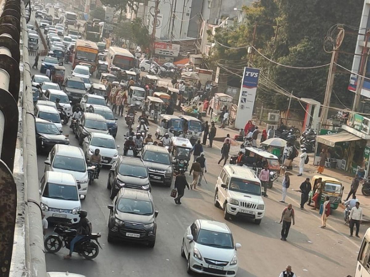 Matiyari, Lucknow — Difwa water jar delivery area