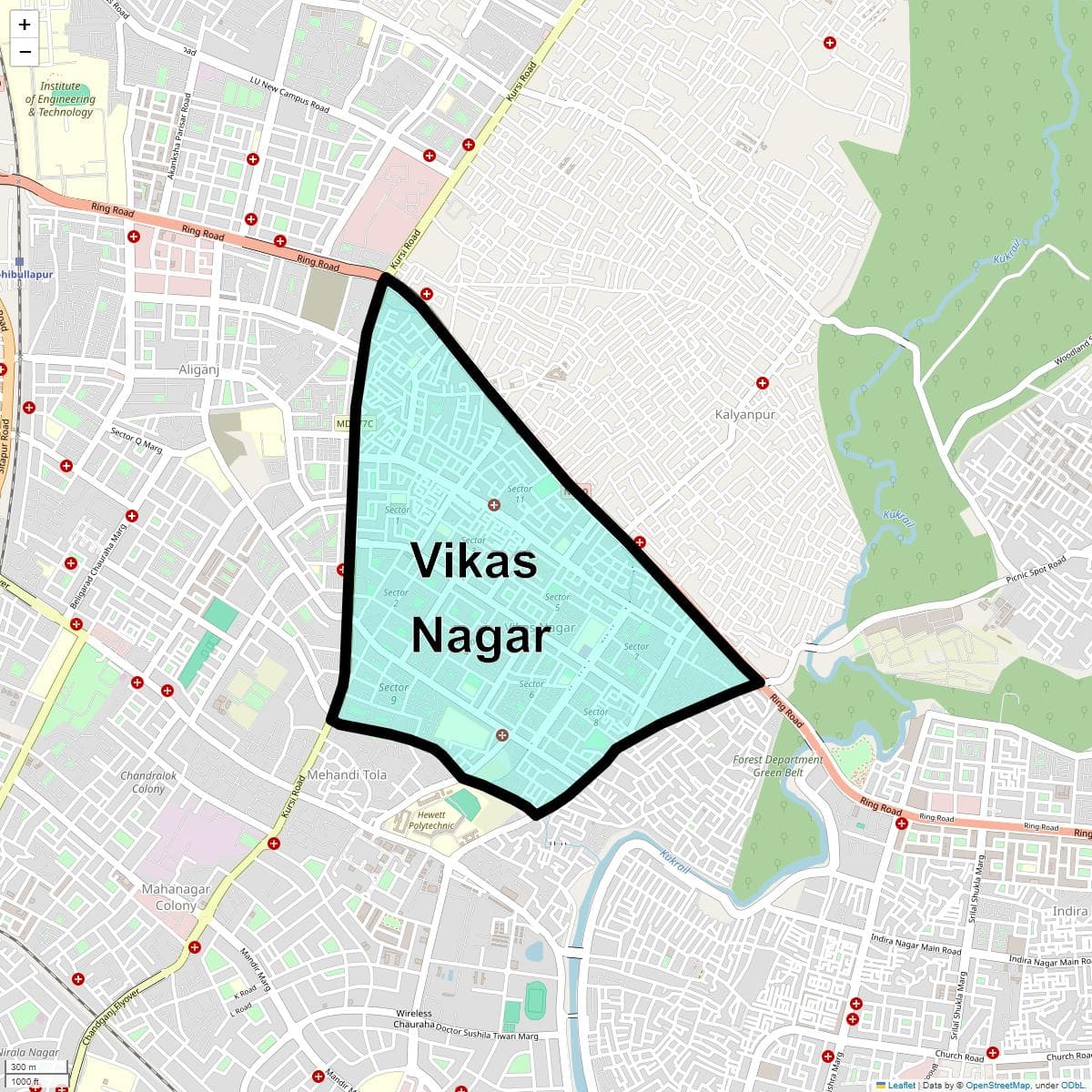 Apartment Delivery in Vikas Nagar, Lucknow — locality view 3