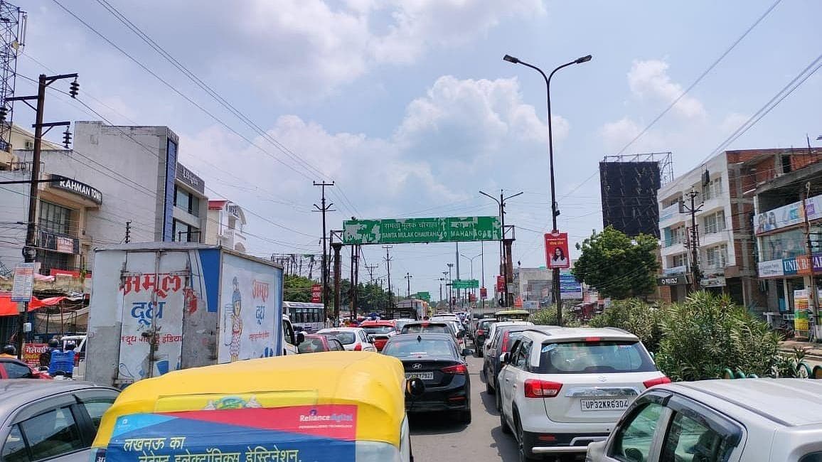 Khurram Nagar, Lucknow — Difwa water jar delivery area