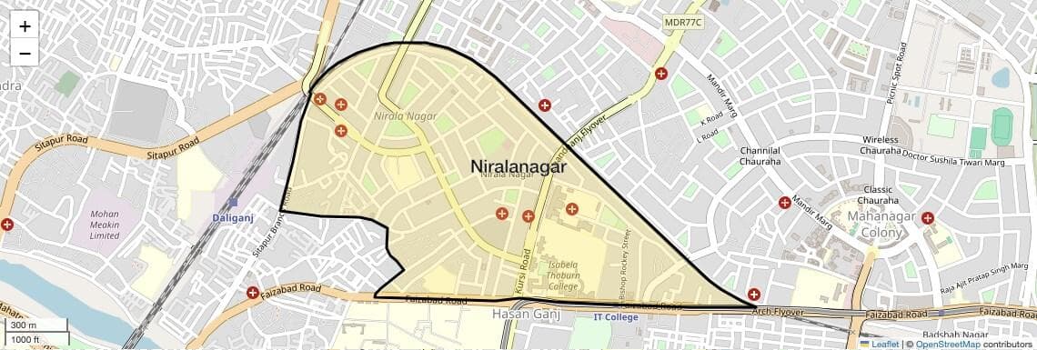 Water delivery in Nirala Nagar, Lucknow