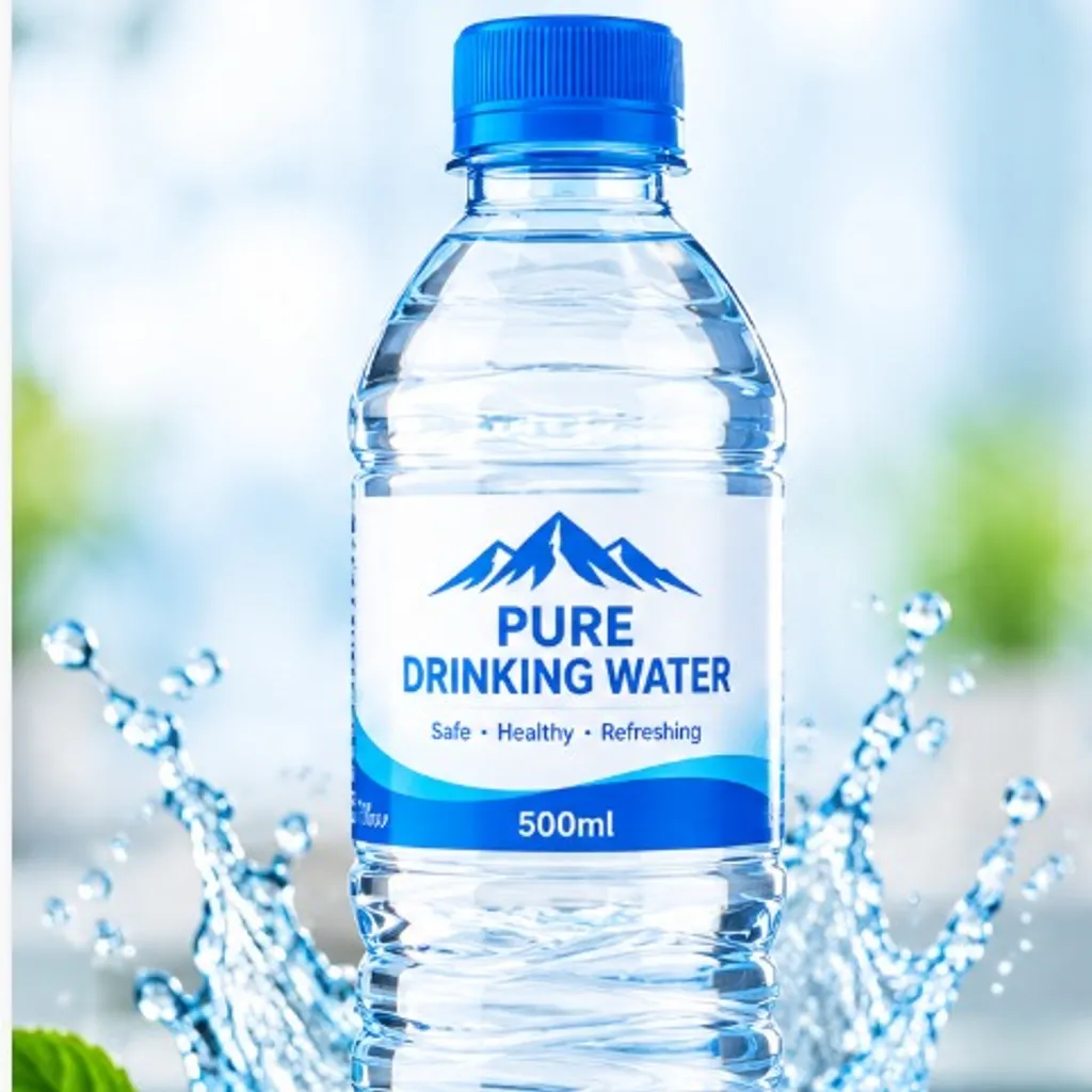 500ml Packaged Drinking Water Bottle — water delivery from Shree Balaji Aqua