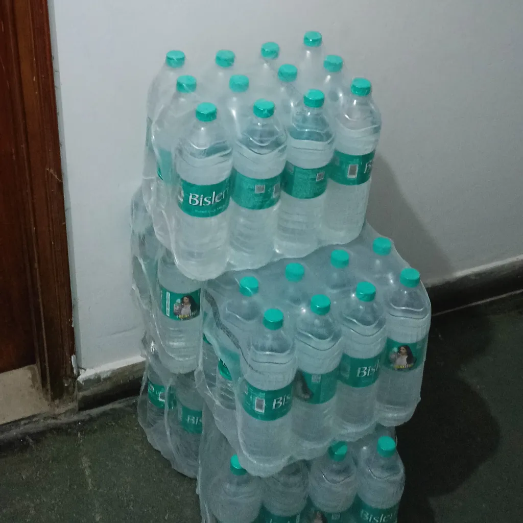 Bisleri 250 ml 24 water bottle — water delivery from Akshay Water Supply