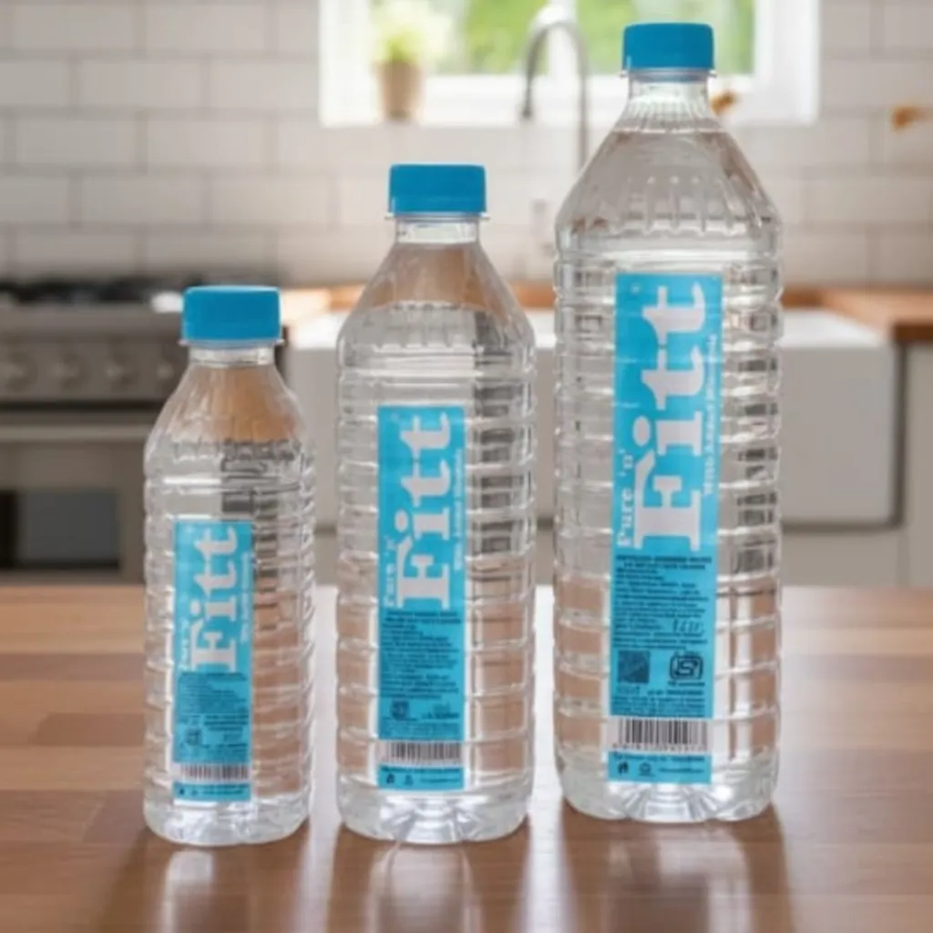 Fitt 250 ML water bottle — water delivery from Akshay Water Supply