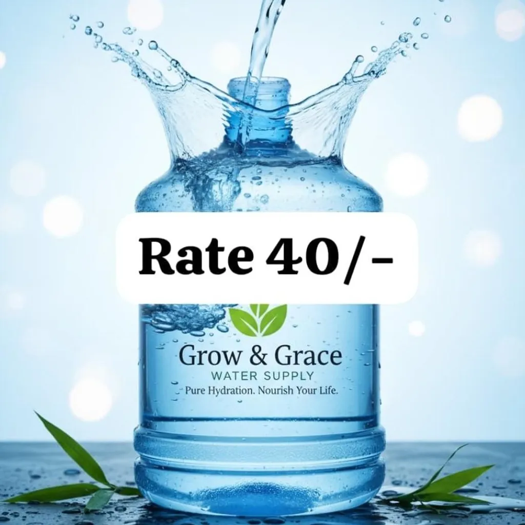20 Litre Water Can — water delivery from grow and grace water supply